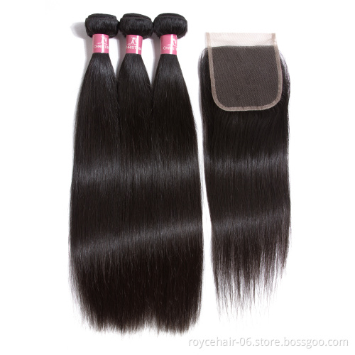 Royce Wholesale Cheap 100% Virgin Grade Bundles Extensions Brazilian Hair Vendors